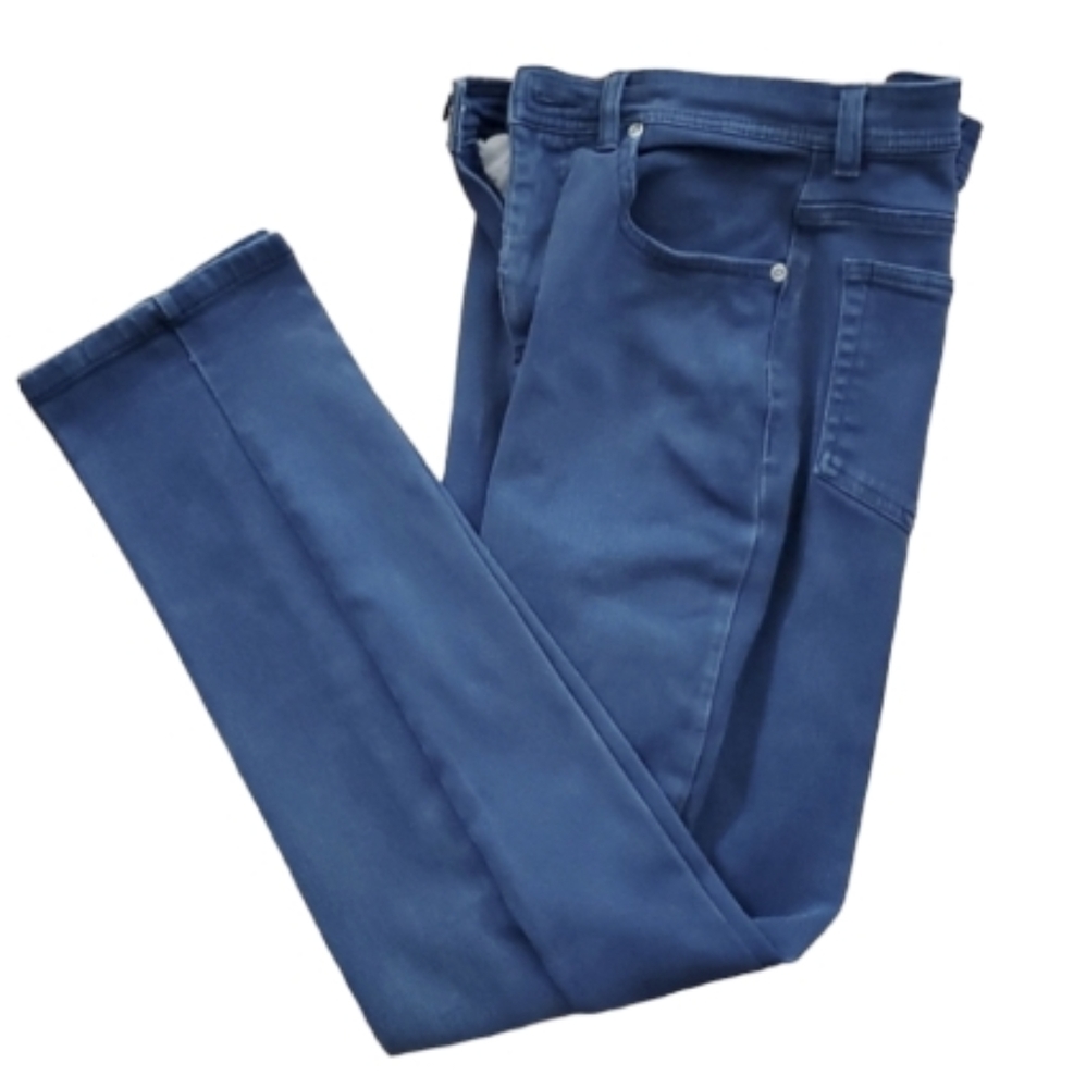 Gloria Vanderbilt Womans Steel Blue Jeans Size 8